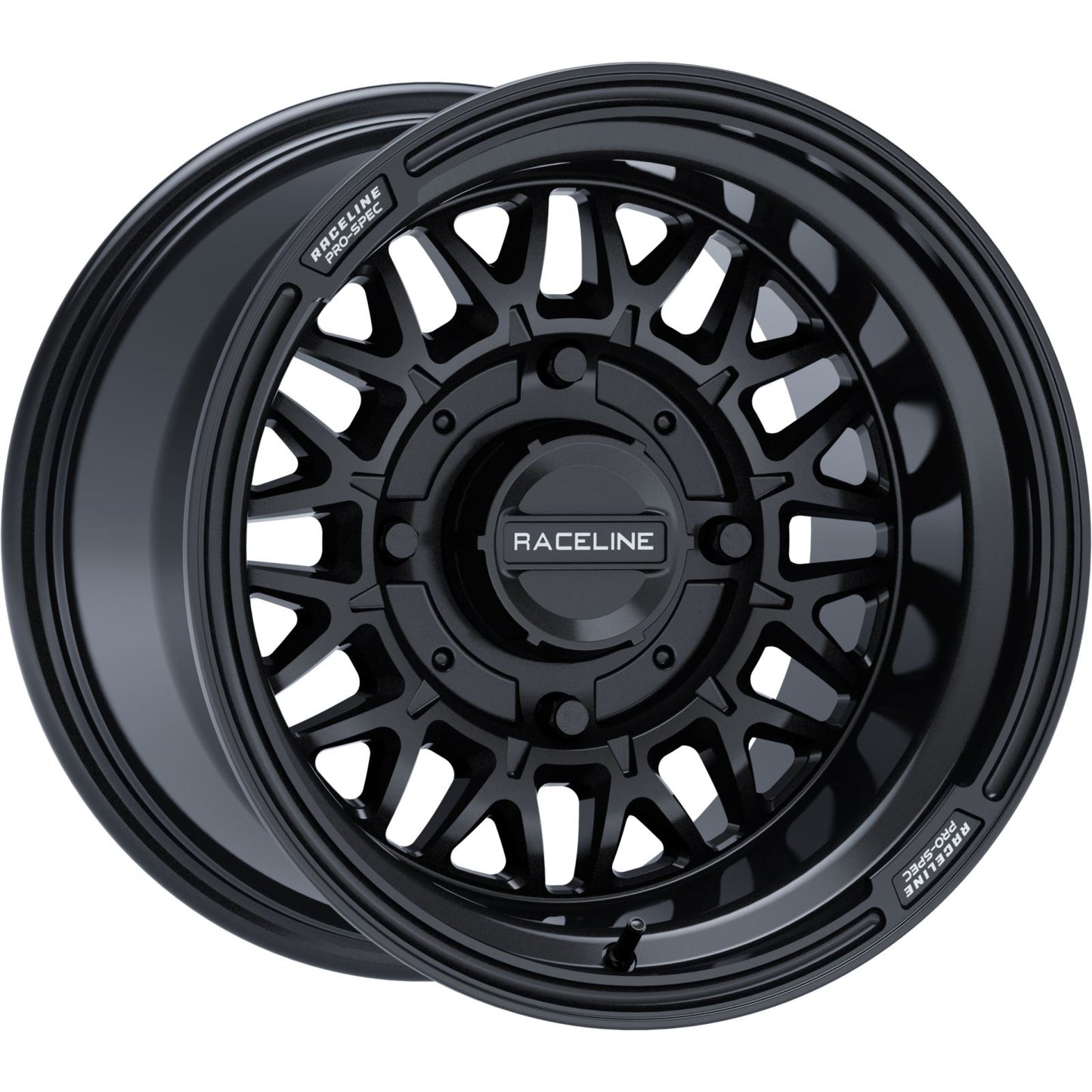 Raceline Wheel - Omega - Front/Rear - Gloss/Black - 15x10 - 4/137 - 5+2 A13GB-51037-00_1245023