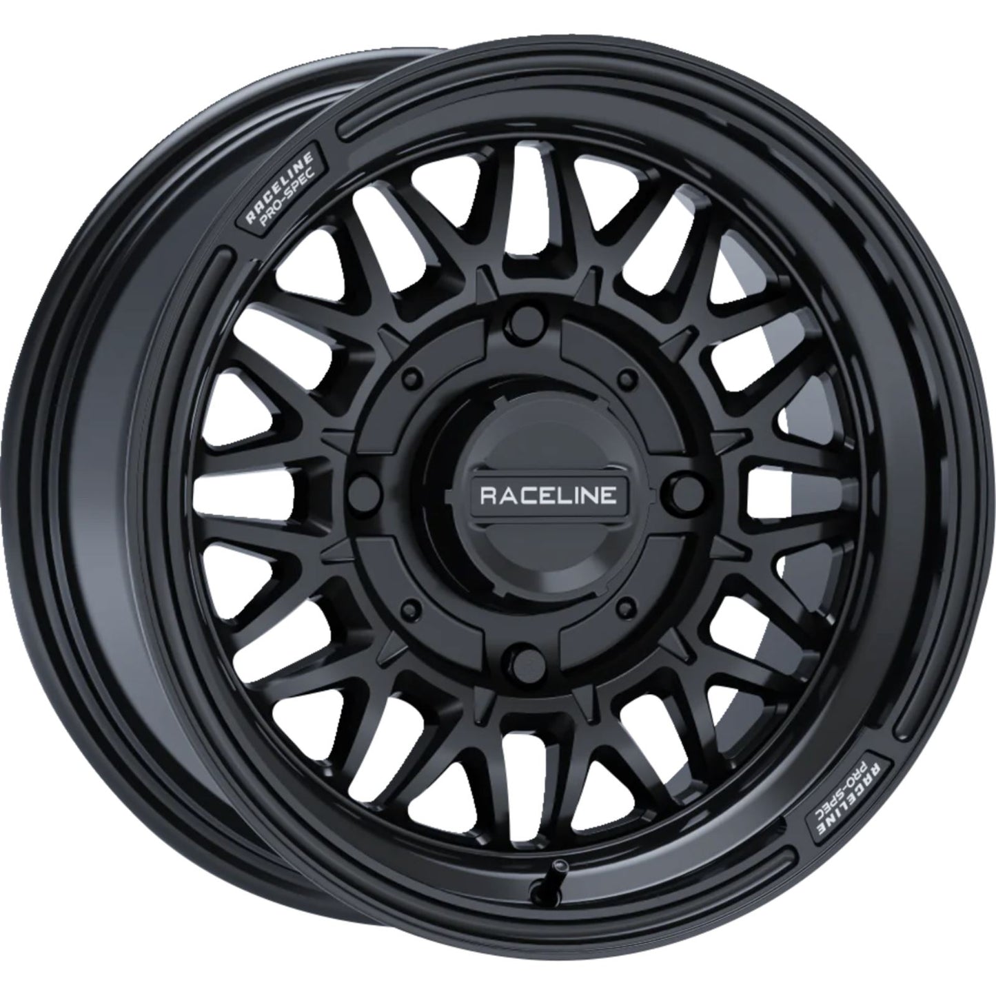 Raceline Wheel - Omega - Front/Rear - Gloss/Black - 15x10 - 4/156 - 5+2 A13GB-51056-00_1388432