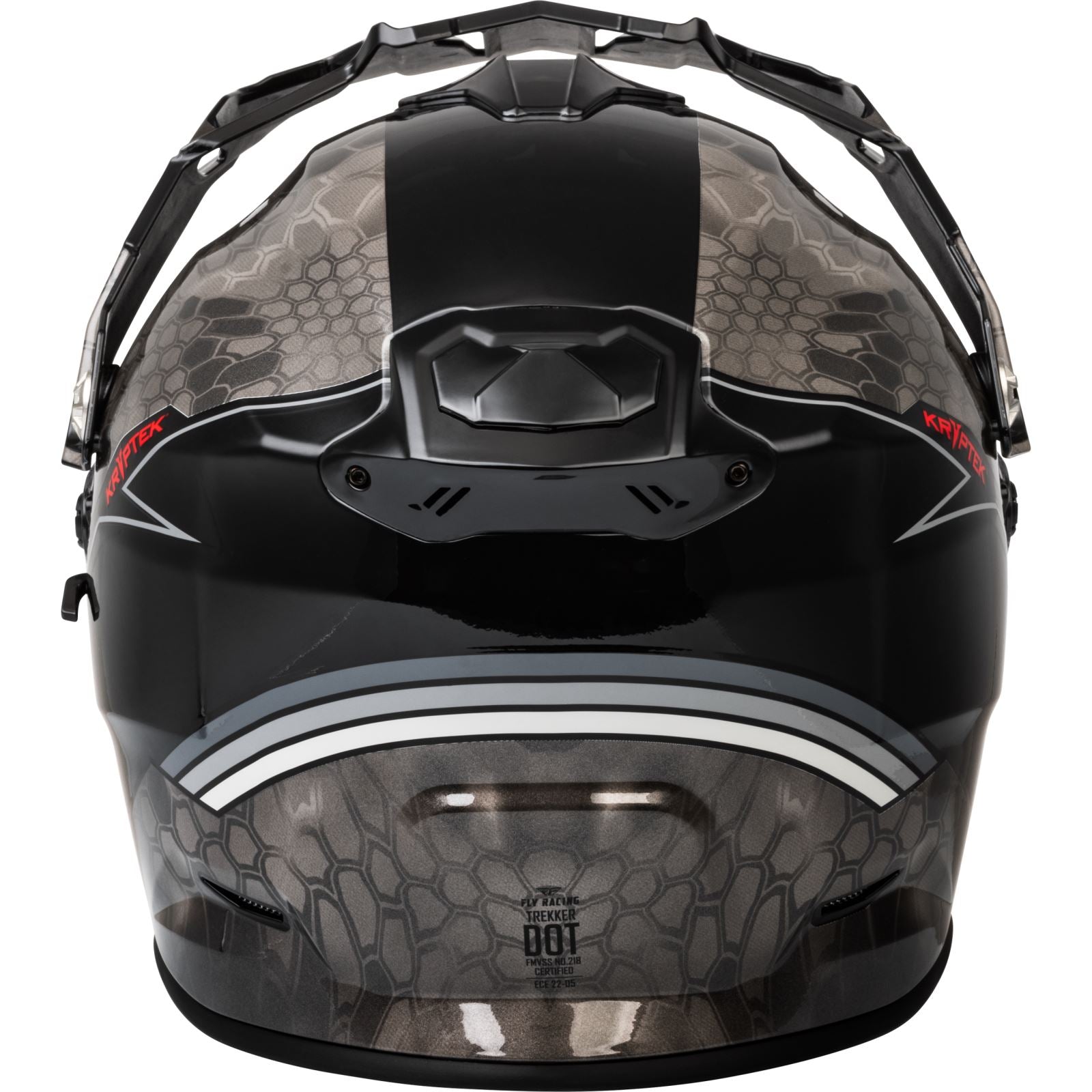 Fly Racing Trekker Kryptek Conceal Helmet - Black/Grey/White_1245026