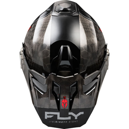 Fly Racing Trekker Kryptek Conceal Helmet - Black/Grey/White_1245027