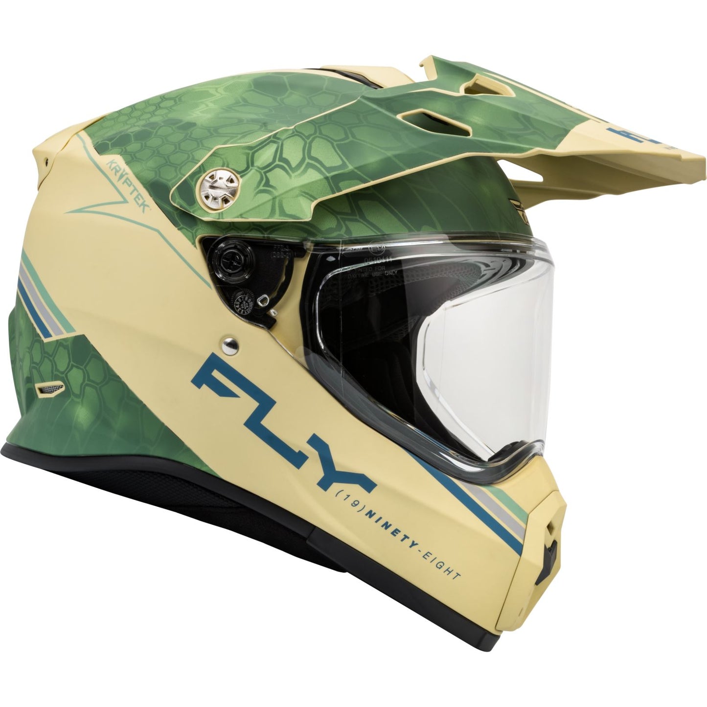 Fly Racing Trekker Kryptek Conceal Helmet - Matte Tan/Sage/Black - XS [MPN: 73-7028XS]_1244993
