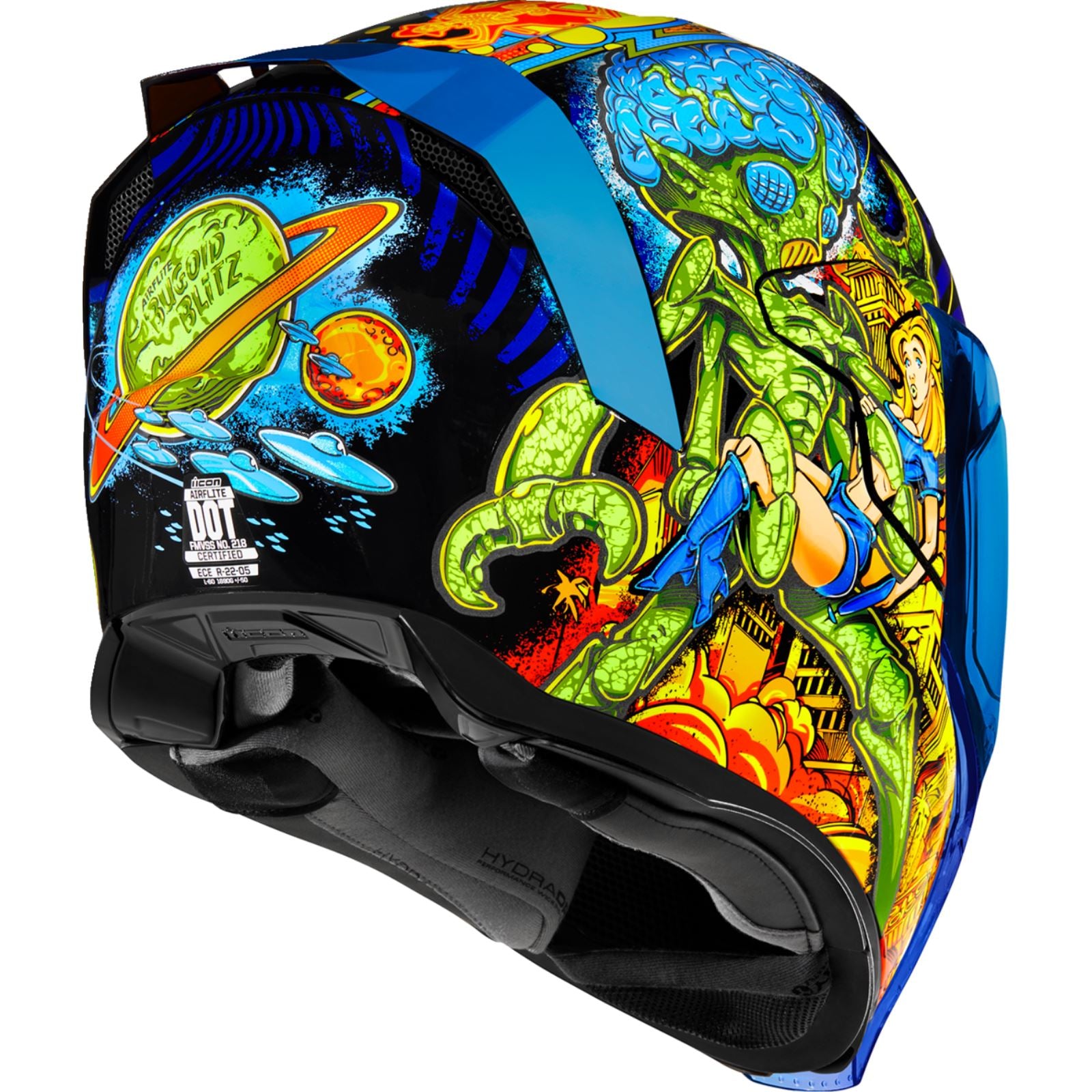 Icon Airflite Helmet - Bugoid Blitz - Blue_1245059