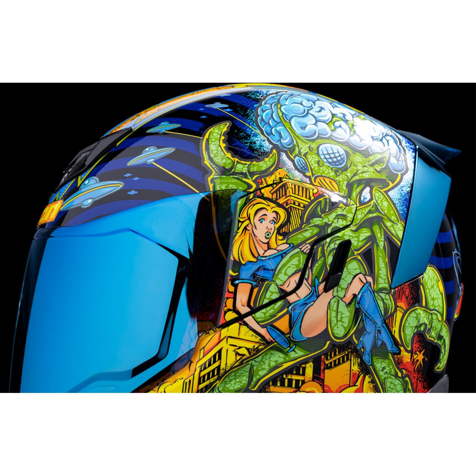 Icon Airflite Helmet - Bugoid Blitz - Blue_1245061