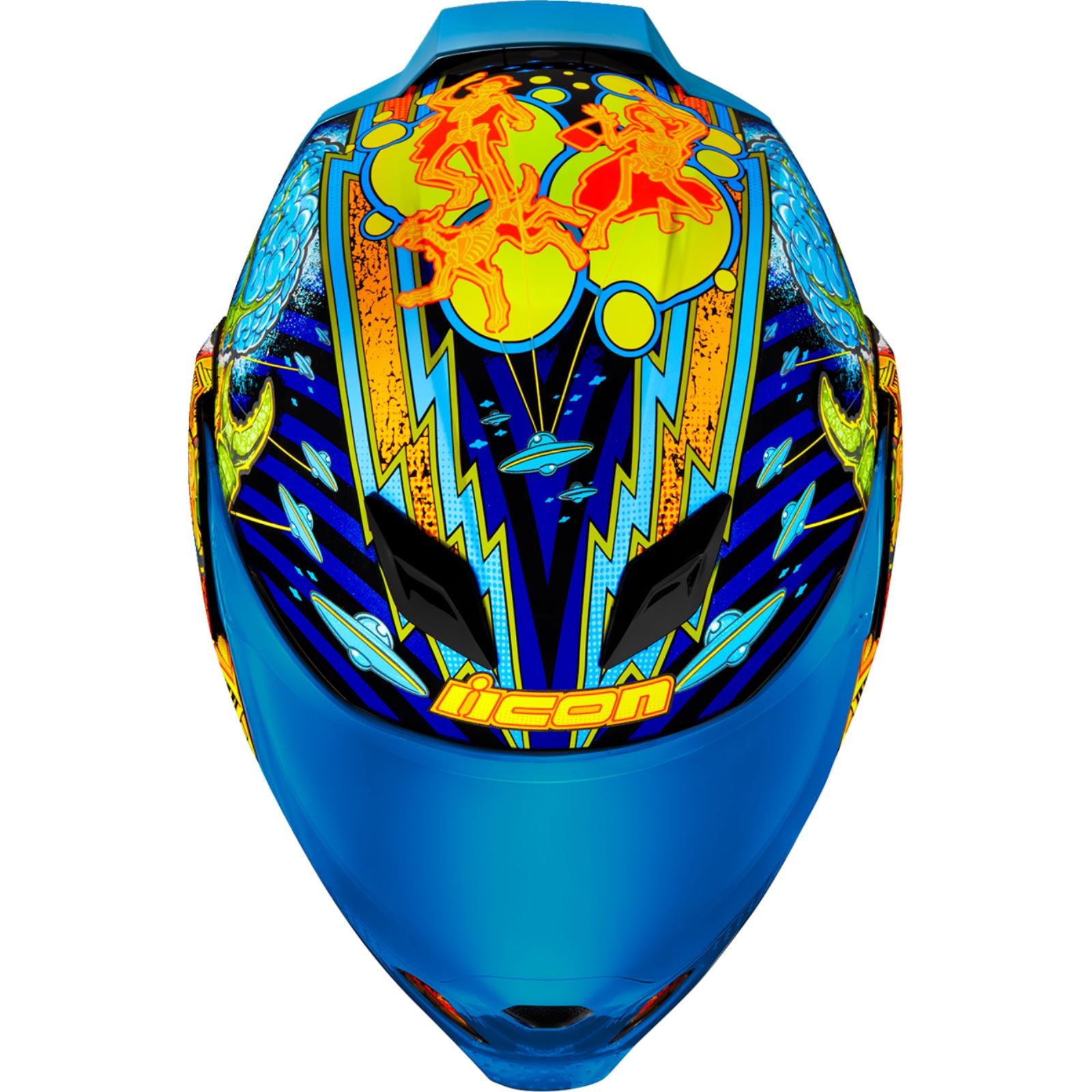 Icon Airflite Helmet - Bugoid Blitz - Blue_1245062