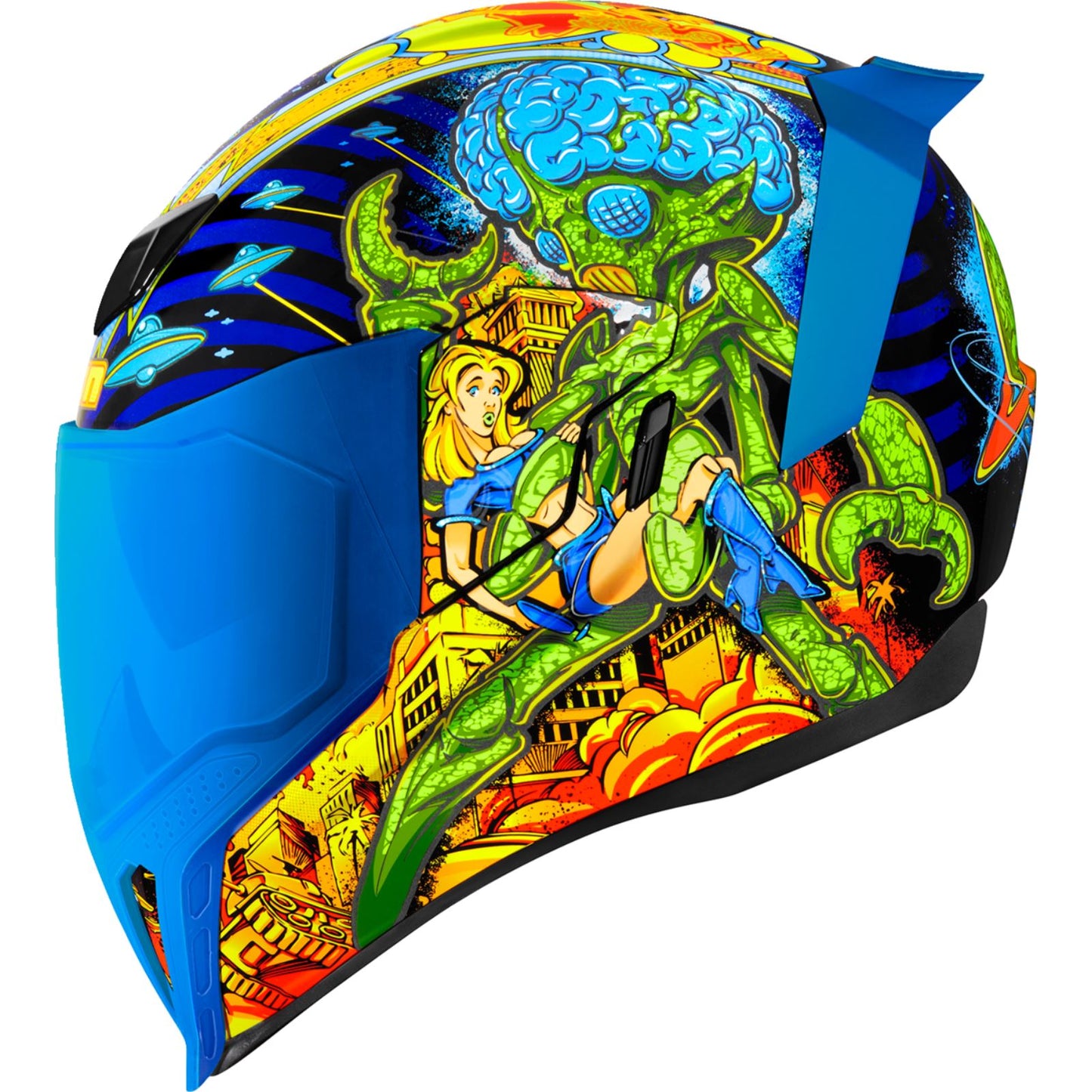 Icon Airflite Helmet - Bugoid Blitz - Blue_1245063