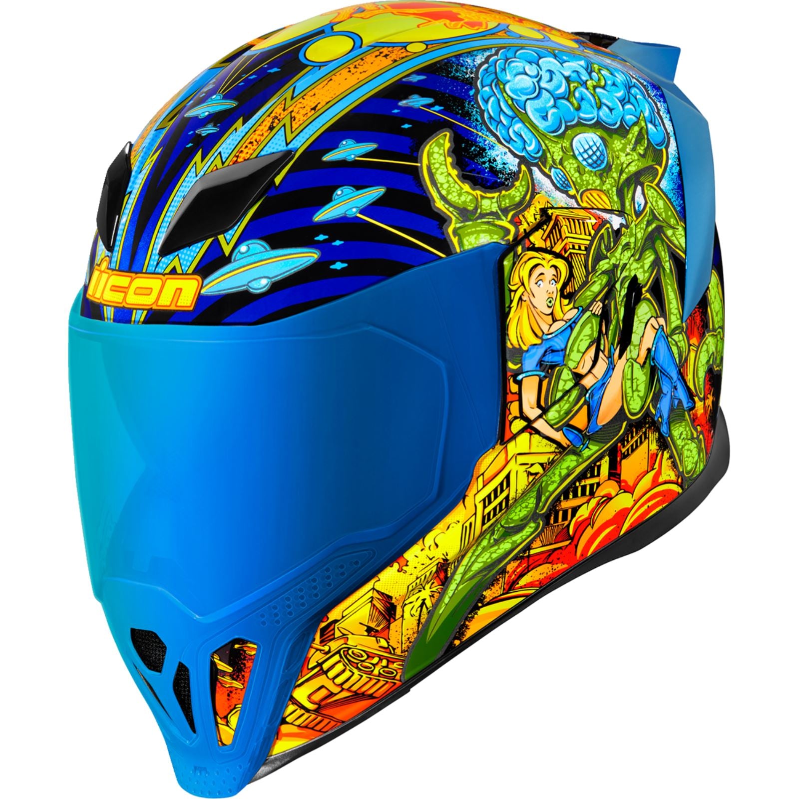 Icon Airflite Helmet - Bugoid Blitz