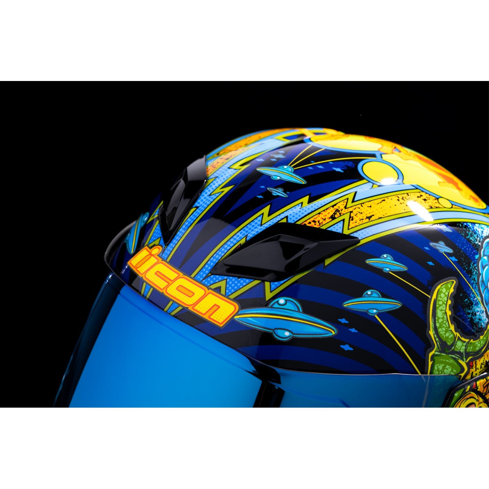 Icon Airflite Helmet - Bugoid Blitz - Blue_1245004