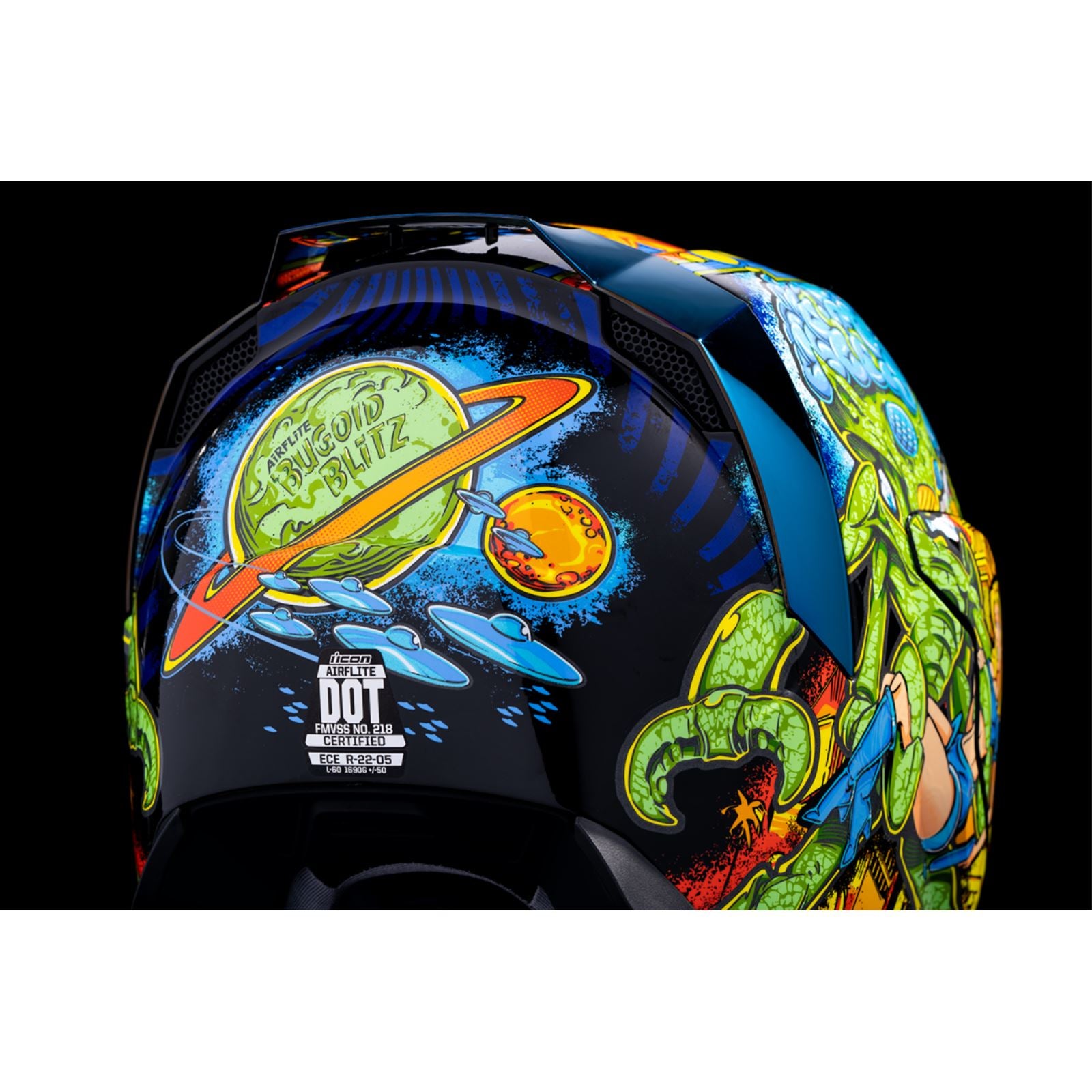 Icon Airflite Helmet - Bugoid Blitz - Blue_1245057