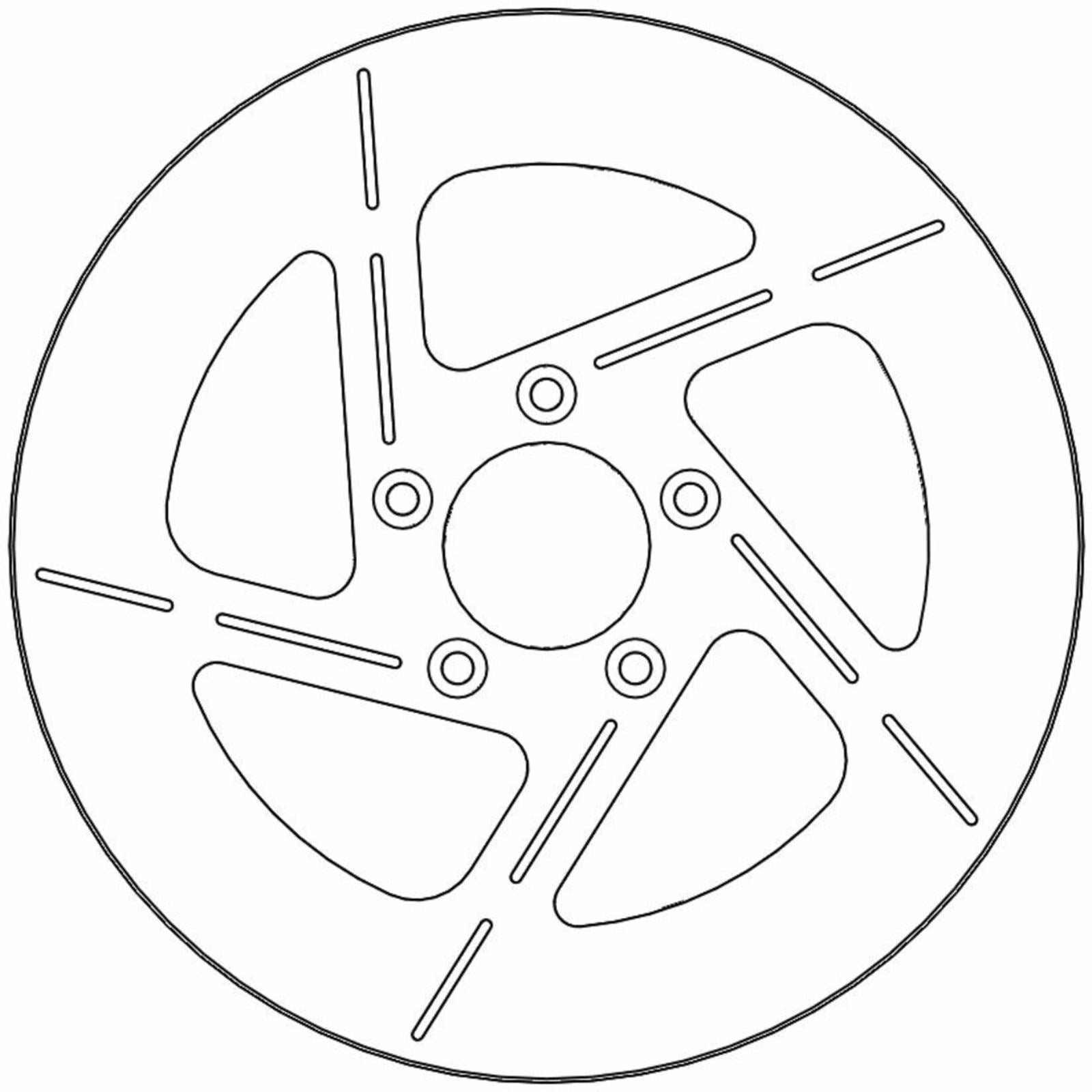 Moto-Master Brake Rotor - Front Left - Tulsa [MPN: 110625-PU]_1312271