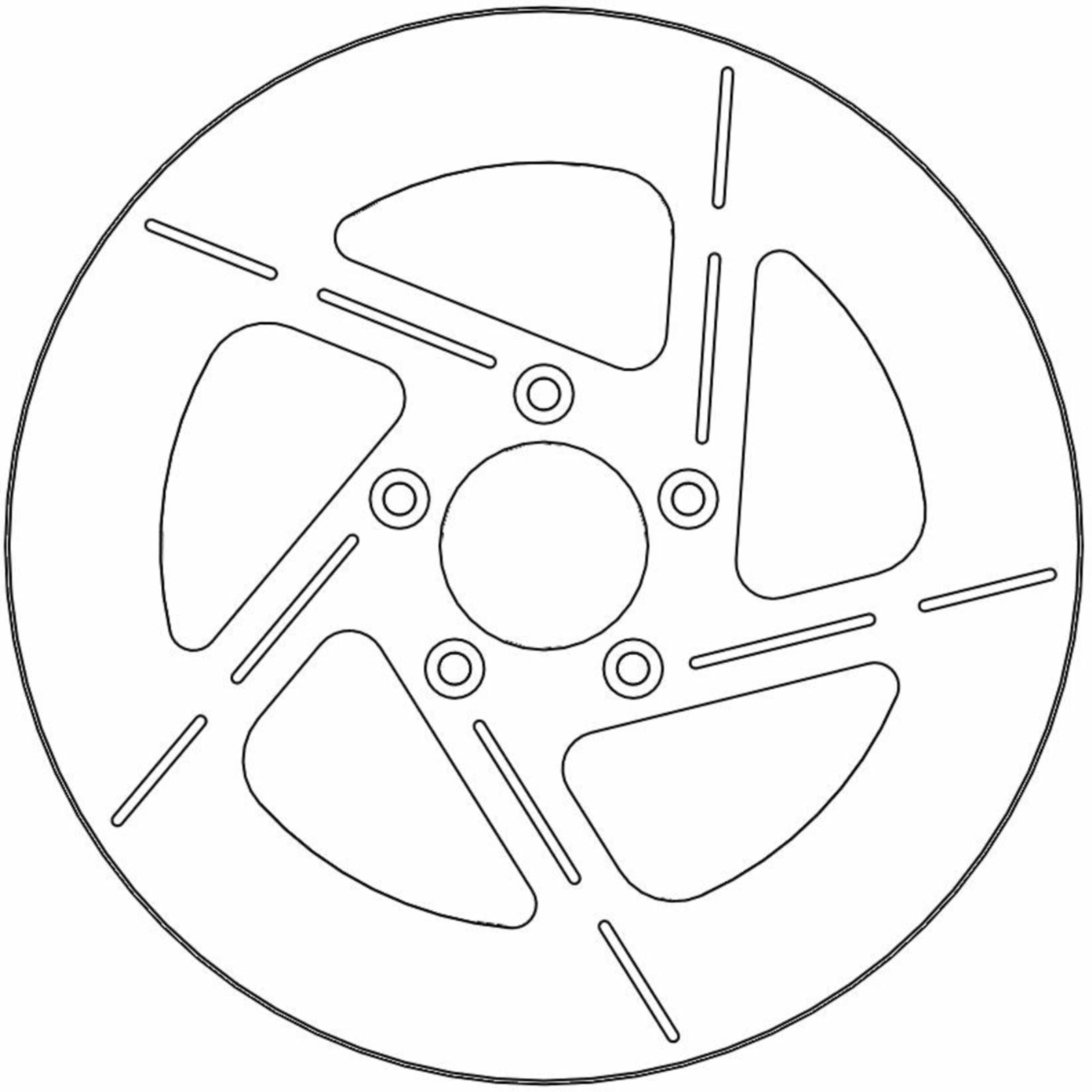 Moto-Master Brake Rotor - Front Right - Tulsa [MPN: 110626-PU]_1312112