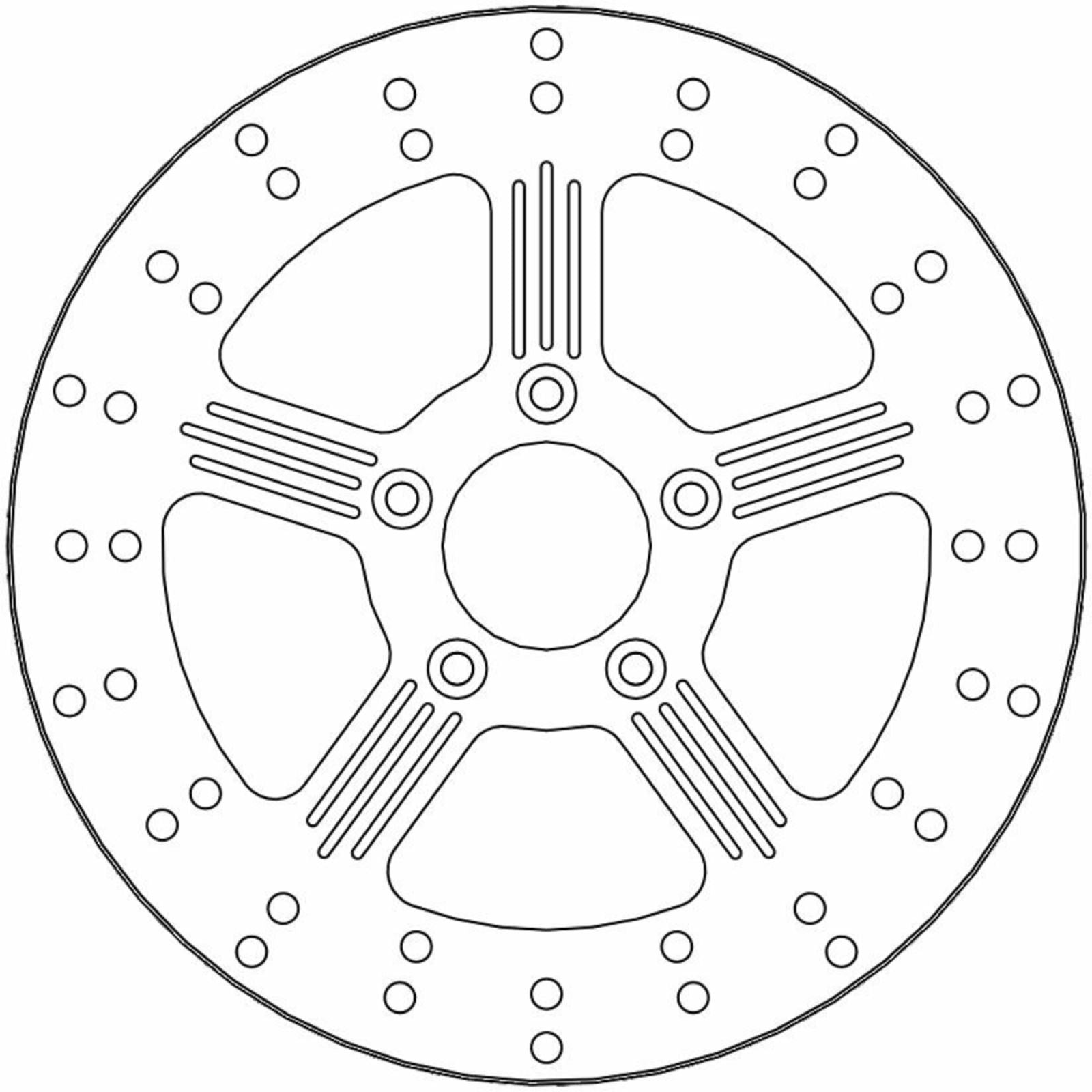 Moto-Master Brake Rotor - Front Right/Front Left - Rialto [MPN: 110632-PU]_1312217