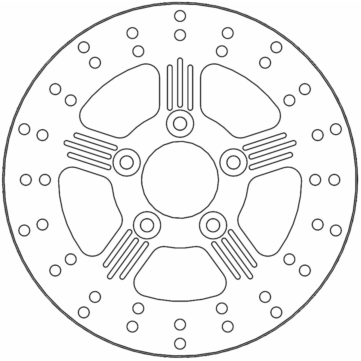 Moto-Master Brake Rotor - Rear - Rialto [MPN: 110634-PU]_1312096