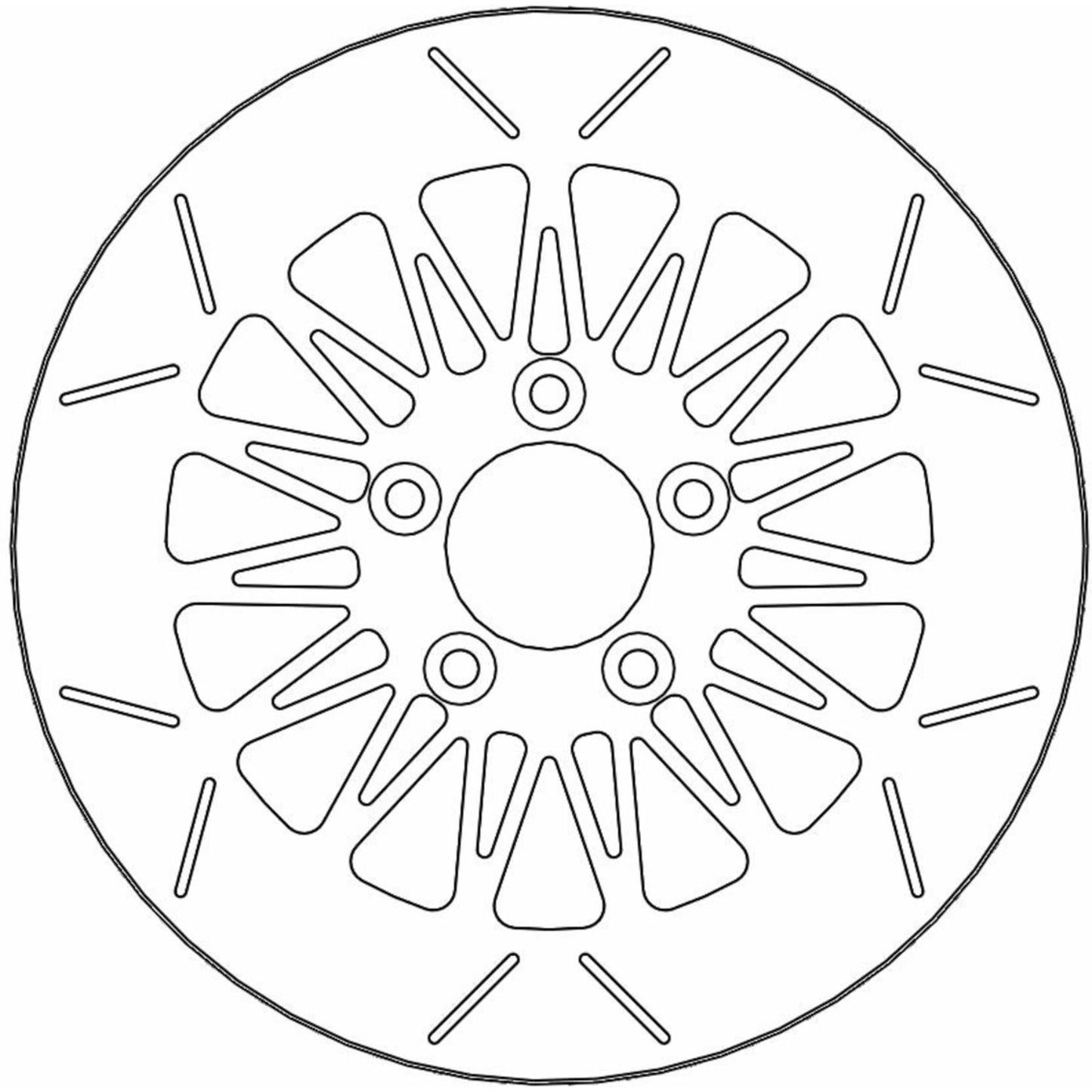 Moto-Master Brake Rotor - Rear - Rialto [MPN: 110636-PU]_1312222