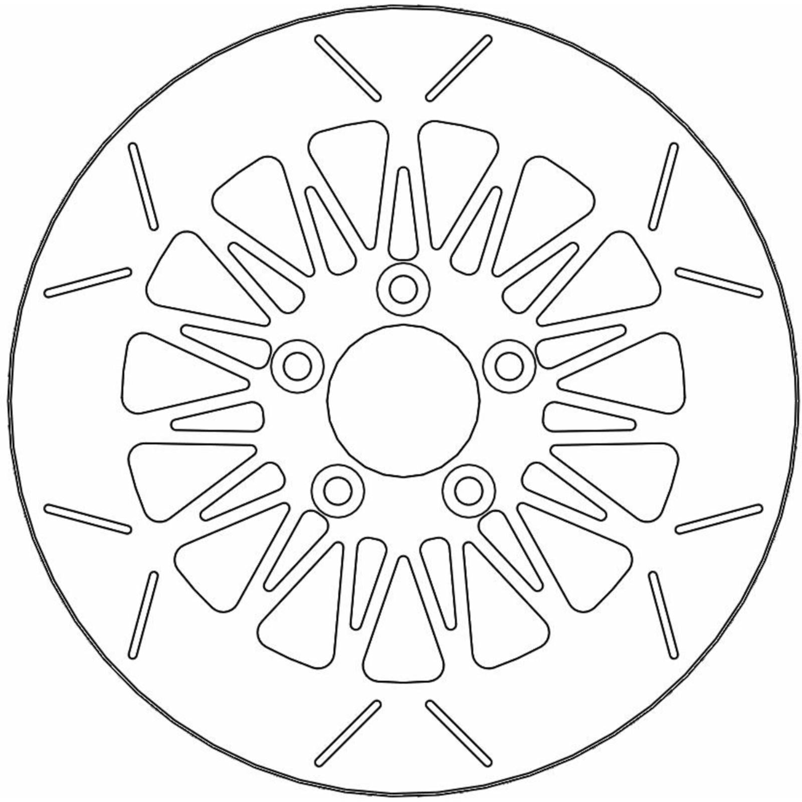 Moto-Master Brake Rotor - Rear - Rialto [MPN: 110636-PU]_1312222