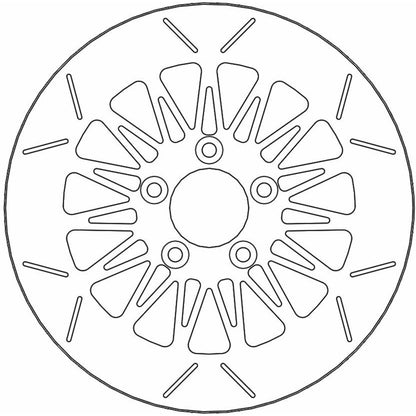 Moto-Master Brake Rotor - Rear - Rialto [MPN: 110636-PU]_1312222