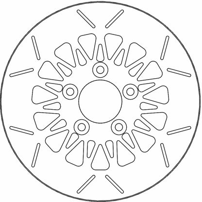 Moto-Master Brake Rotor - Rear - Rialto [MPN: 110637-PU]_1312230