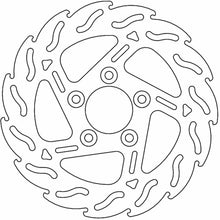 Moto-Master Brake Rotor - Rear - Flame [MPN: 110748-PU]_1312083