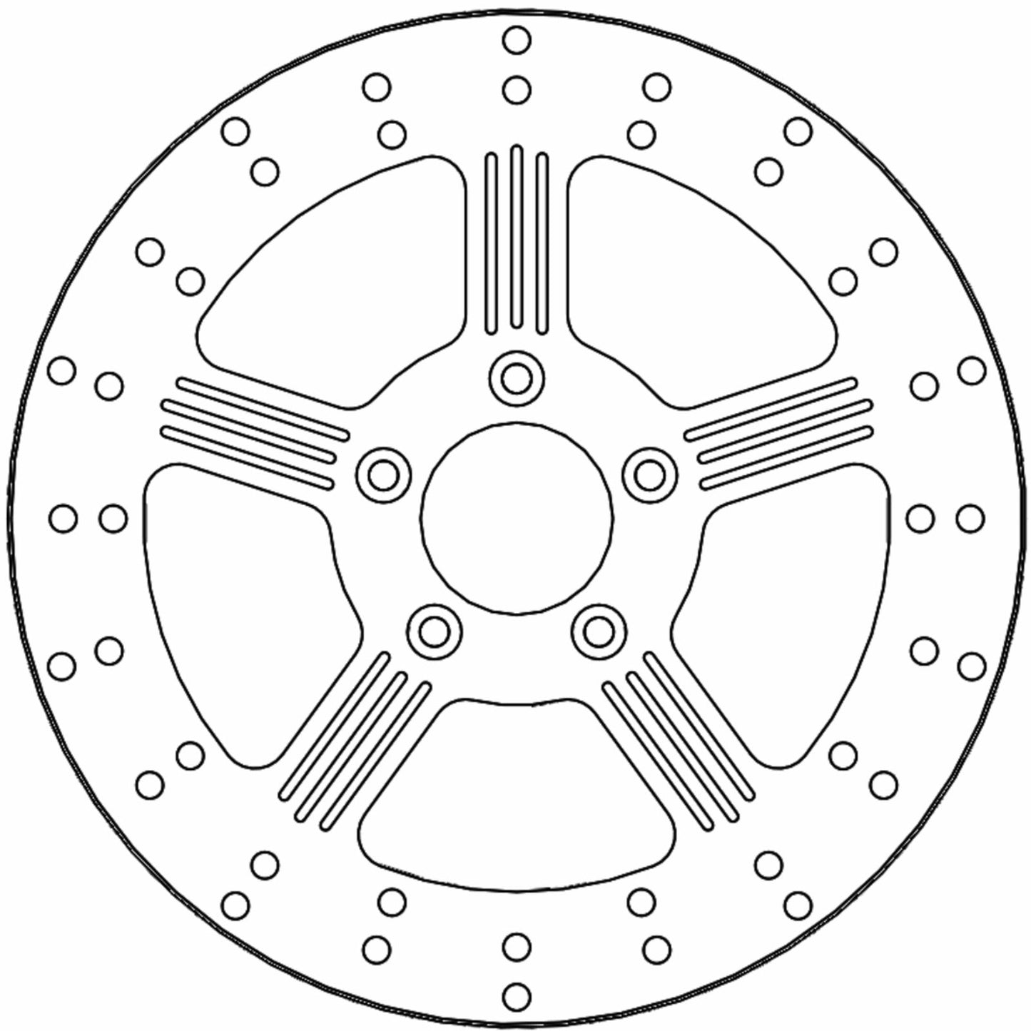 Moto-Master Brake Rotor - Front Right/Front Left - Adrian [MPN: 110751-PU]_1312228