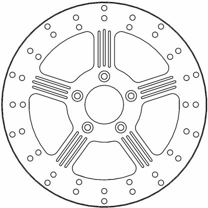 Moto-Master Brake Rotor - Front Right/Front Left - Adrian [MPN: 110751-PU]_1312228
