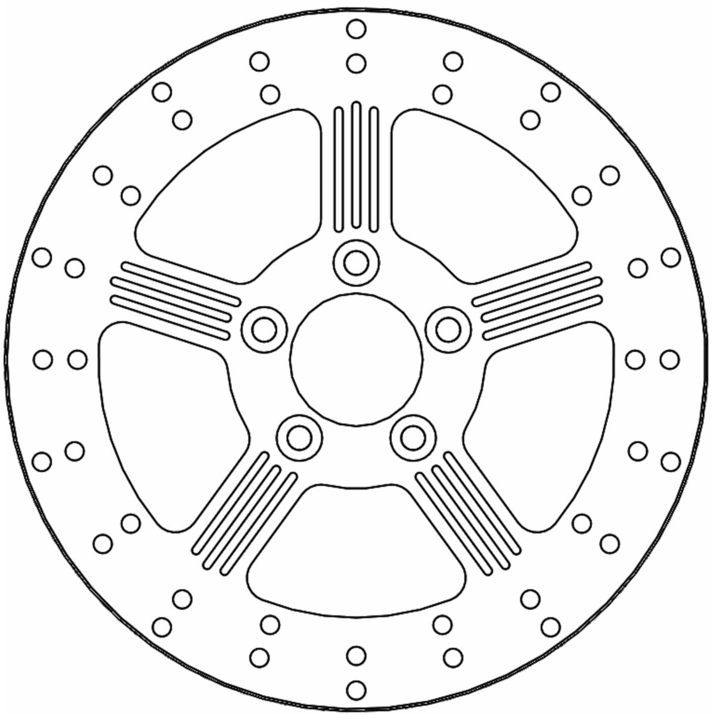 Moto-Master Brake Rotor - Rear - Adrian [MPN: 110752-PU]_1312229