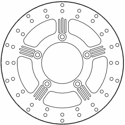 Moto-Master Brake Rotor - Rear - Adrian [MPN: 110753-PU]_1312213