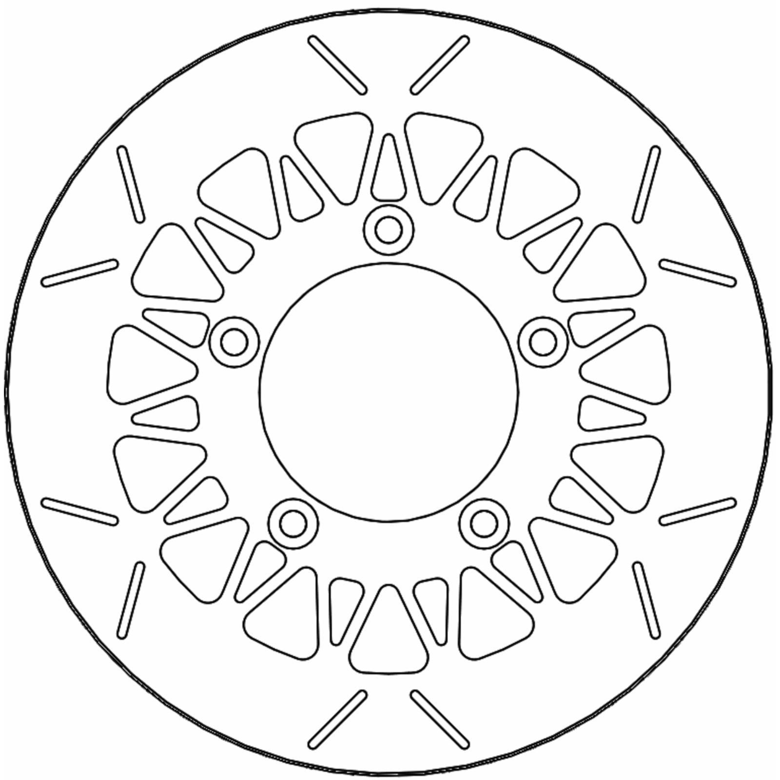 Moto-Master Brake Rotor - Rear - Rialto [MPN: 110756-PU]_1312201