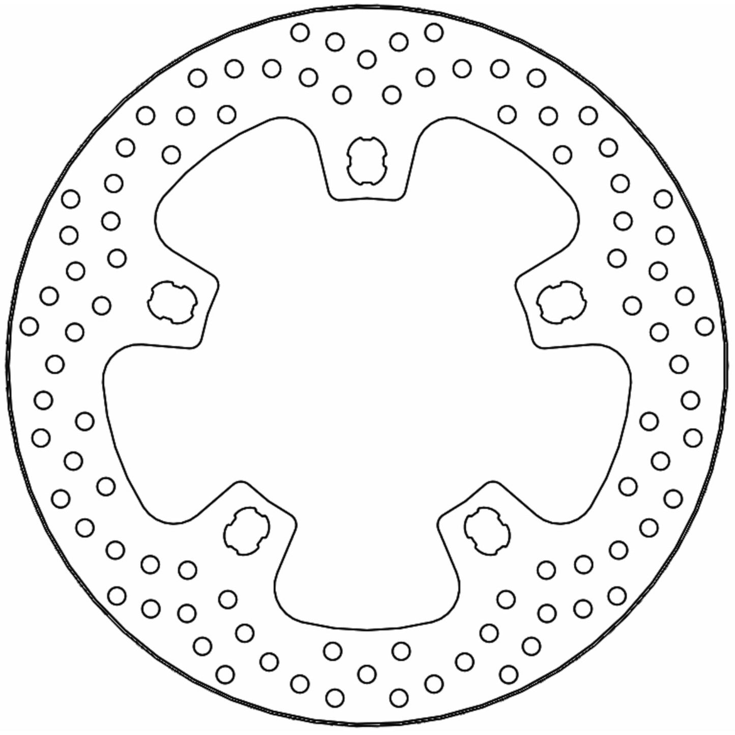 Moto-Master Brake Rotor - Front Right/Front Left - Halo [MPN: 110761-PU]_1312198