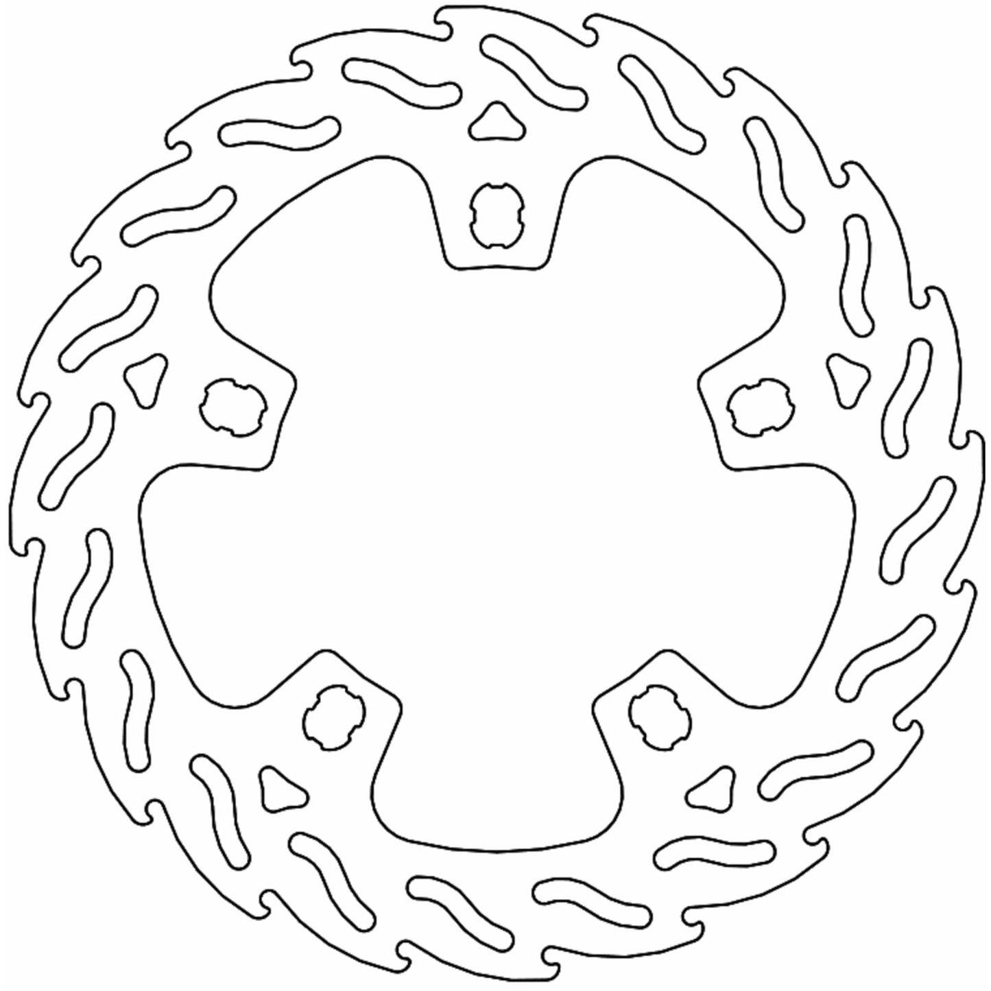 Moto-Master Brake Rotor - Front Right/Front Left - Halo [MPN: 110764-PU]_1312202
