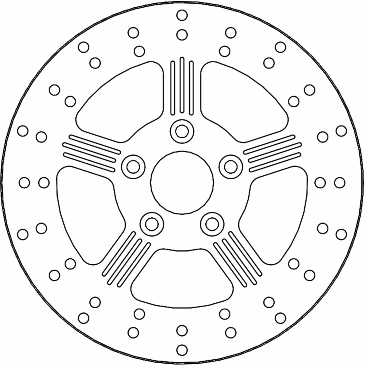 Moto-Master Brake Rotor - Front - Adrian [MPN: 110849-PU]_1312149