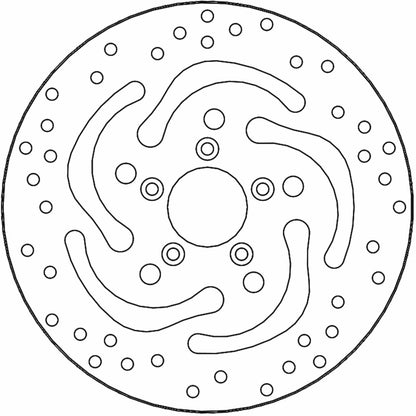 Moto-Master Brake Rotor - Front Right - Halo [MPN: 110862-PU]_1312158