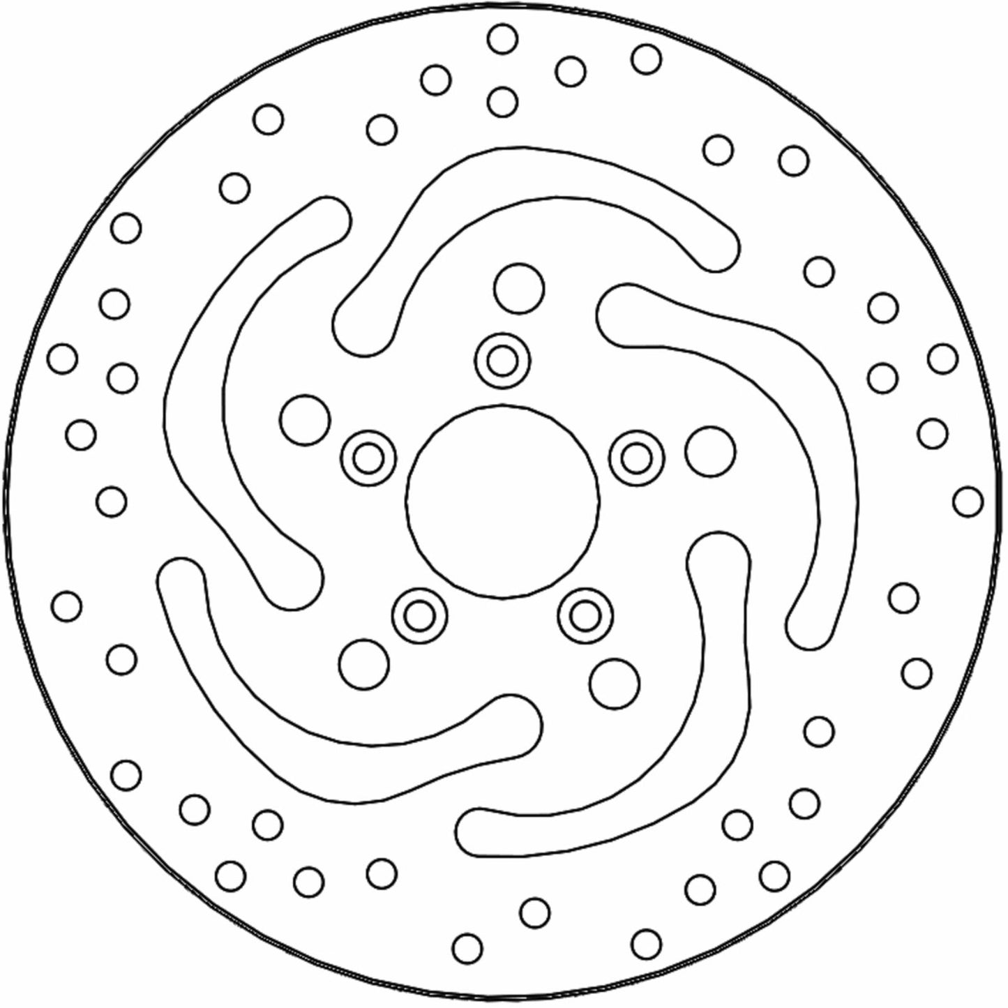 Moto-Master Brake Rotor - Front Right - Halo [MPN: 110862-PU]_1312232