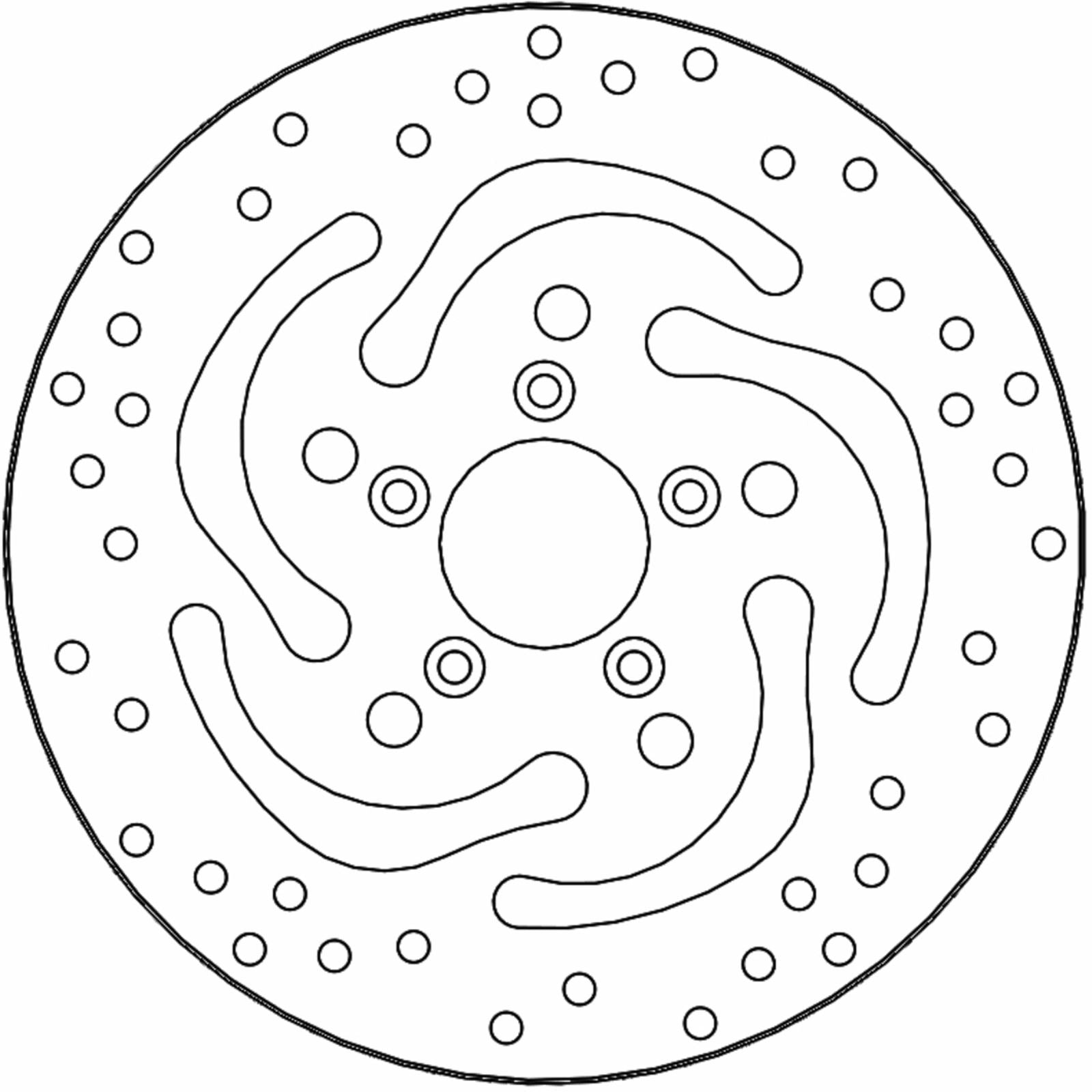 Moto-Master Brake Rotor - Front Right - Halo [MPN: 110862-PU]_1312232