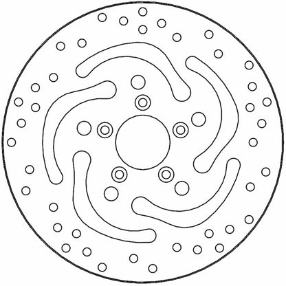 Moto-Master Brake Rotor - Front Left - Halo [MPN: 110863-PU]_1312150