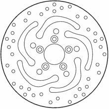 Moto-Master Brake Rotor - Rear - Halo for Harley-Davidson [MPN: 110864-PU]_1312151