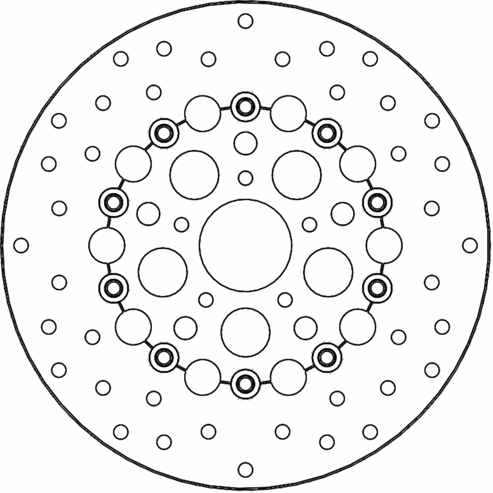 Moto-Master Brake Rotor - Front Right/Front Left - Kingman [MPN: 111082-PU]_1312257