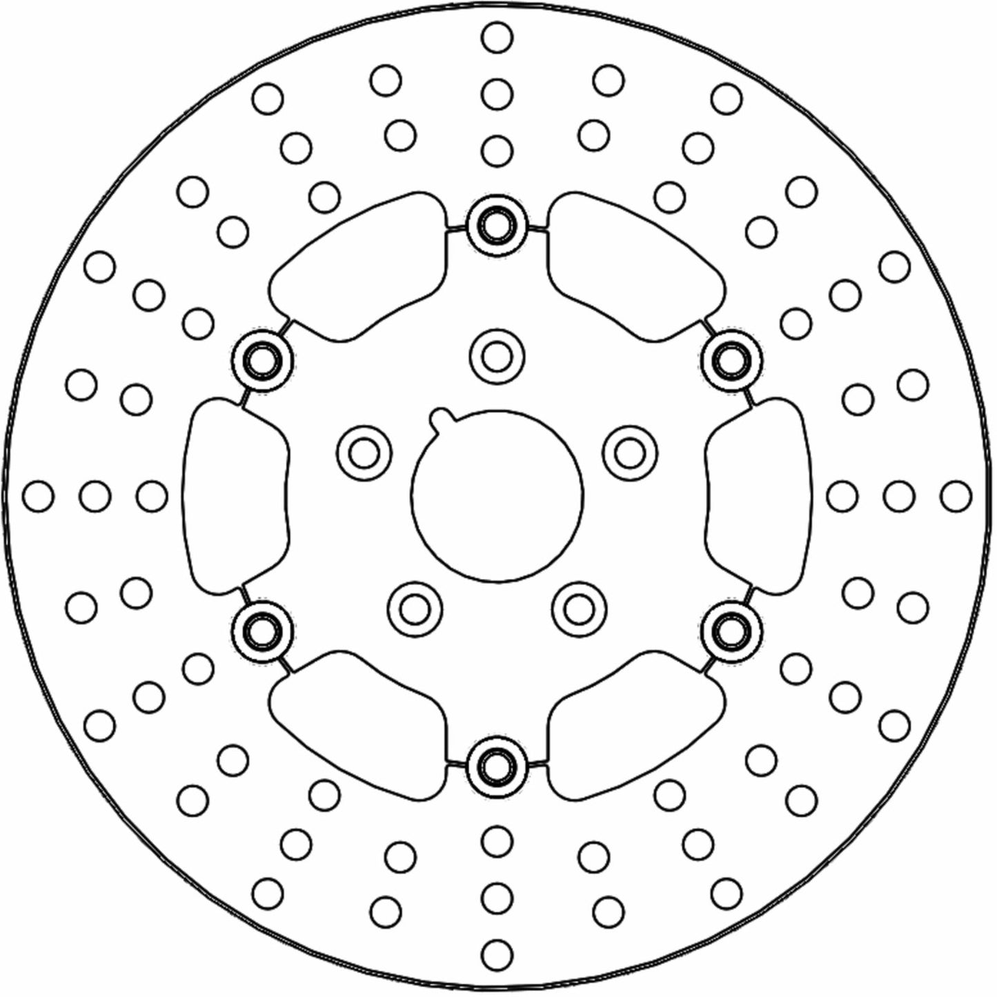 Moto-Master Brake Rotor - Front Right/Front Left - Adrian [MPN: 111086-PU]_1312156