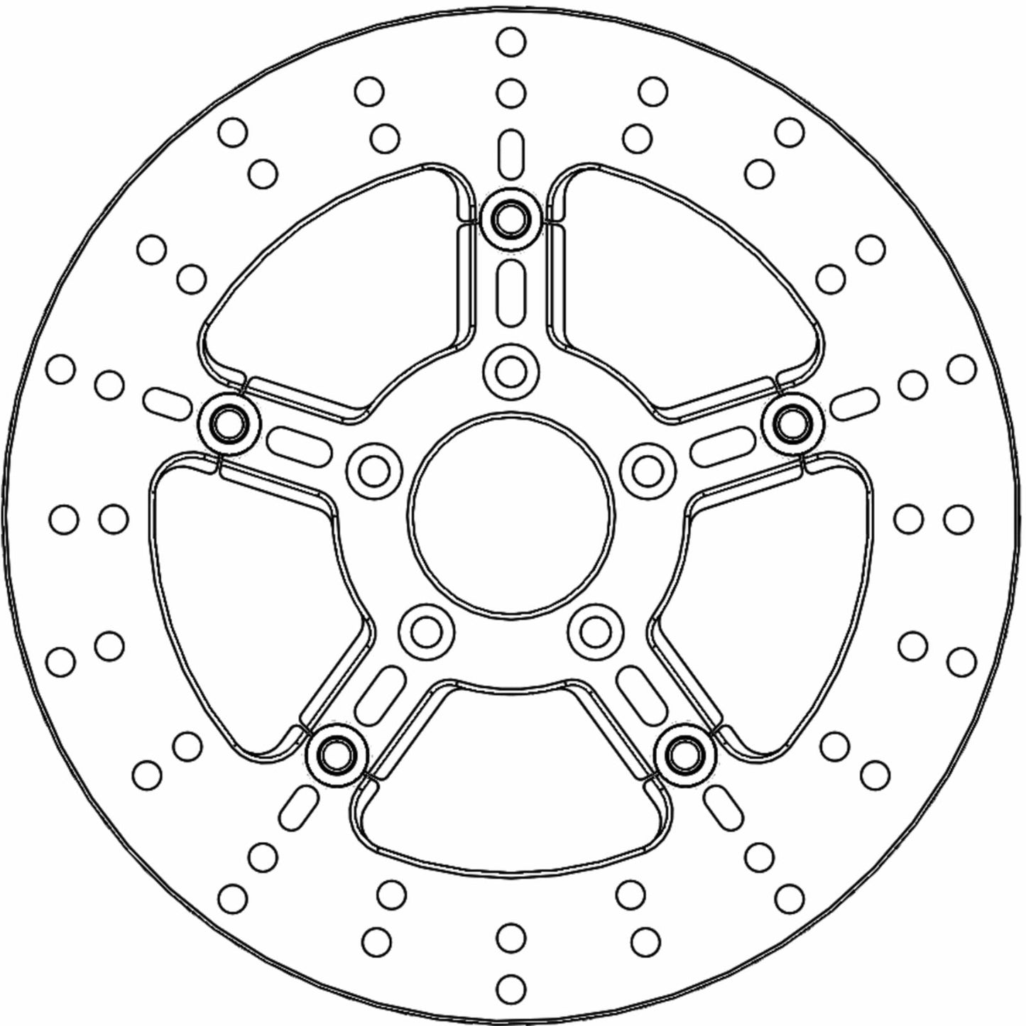 Moto-Master Brake Rotor - Front Right/Front Left - Adrian [MPN: 112293-PU]_1312157