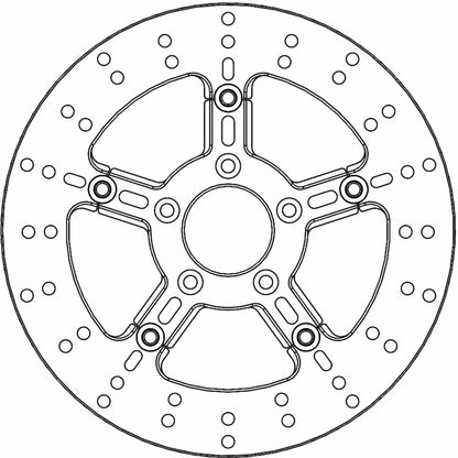 Moto-Master Brake Rotor - Front Right/Front Left - Adrian [MPN: 112293-PU]_1312259