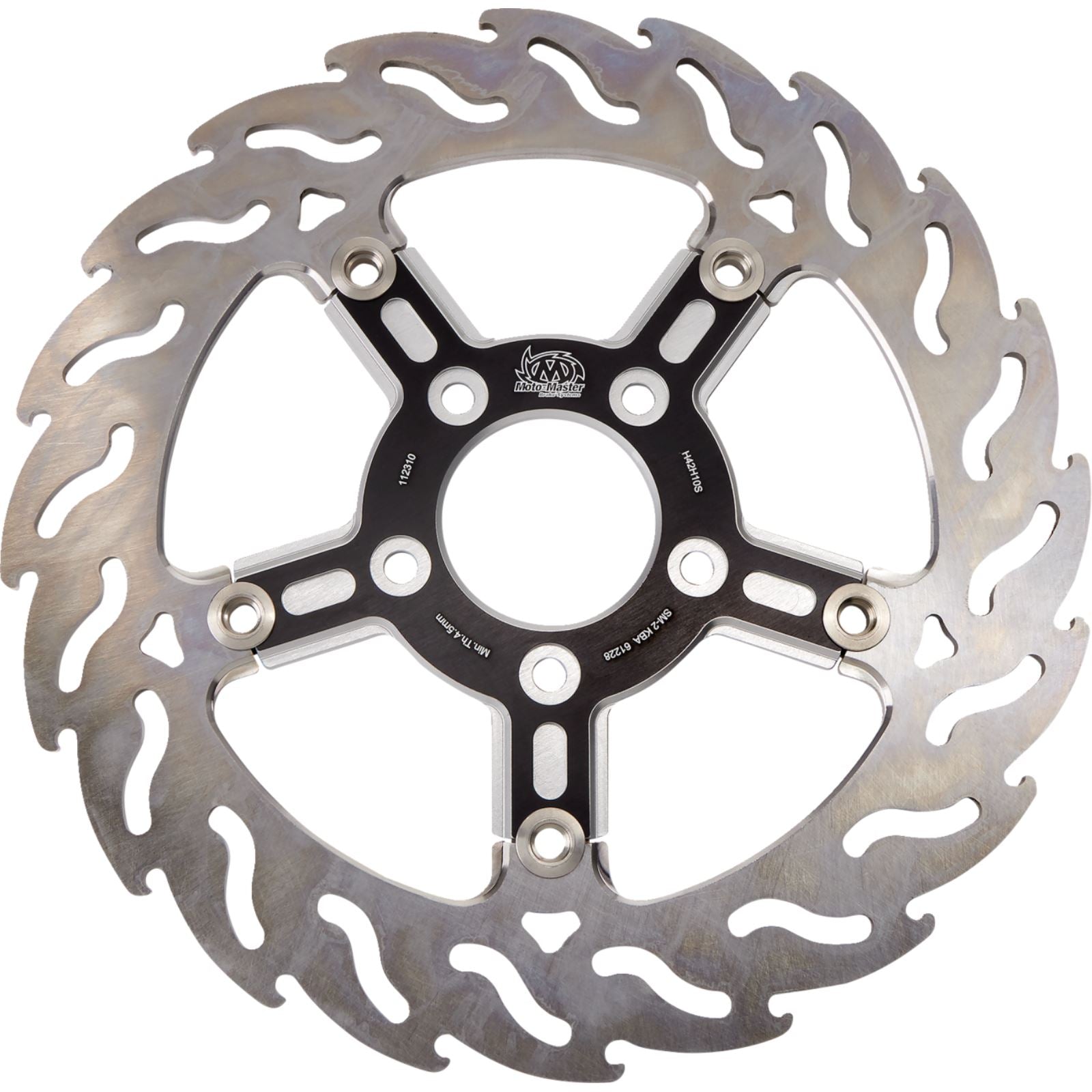 Moto-Master Brake Rotor - Front Right - Flame [MPN: 112310-PU]_1392786