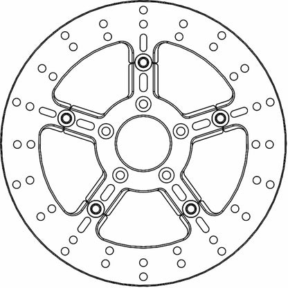 Moto-Master Brake Rotor - Front Right/Front Left - Adrian [MPN: 112311-PU]_1312270