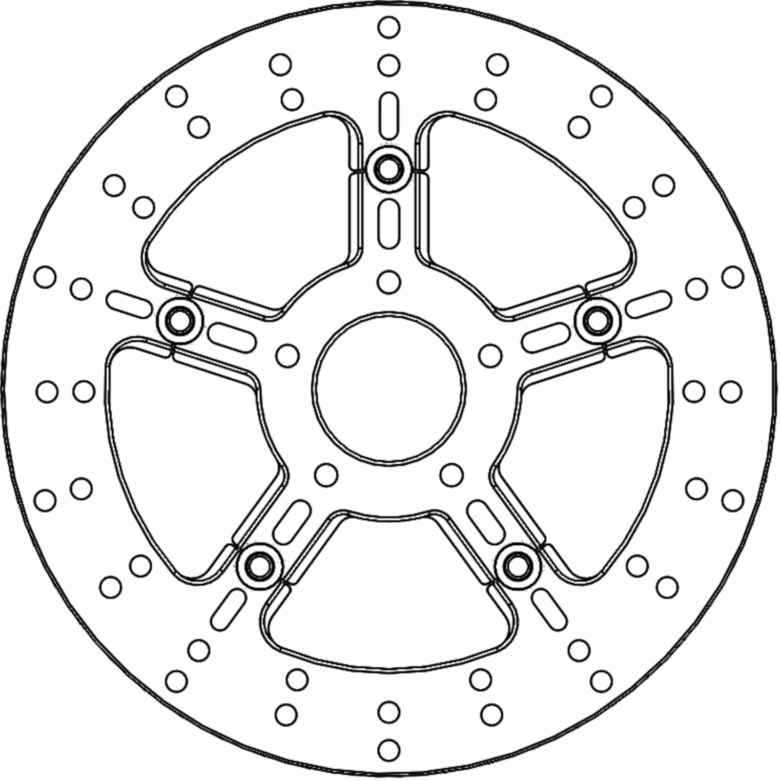 Moto-Master Brake Rotor - Front Right/Front Left - Adrian [MPN: 112315-PU]_1312121