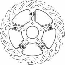 Moto-Master Brake Rotor - Front Left - Flame [MPN: 112316-PU]_1312267