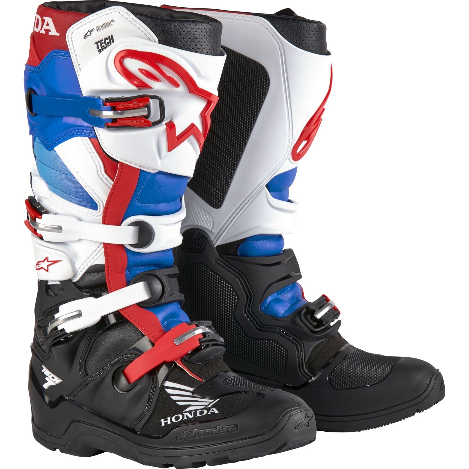 Alpinestars Tech 7 Enduro Drystar® Boots - Black/White/Blue/Red_1367426