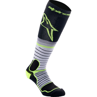 Alpinestars 2024 MX Pro Socks - Black/Gray/Yellow _1245551