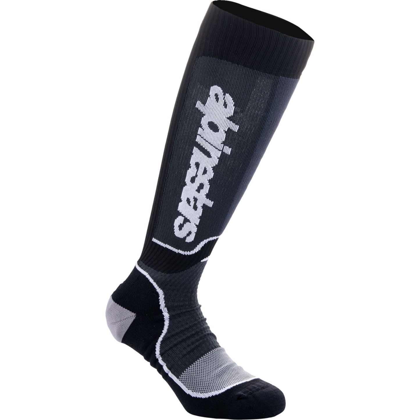 Alpinestars 2024 MX Plus Socks - Black/White_1245481