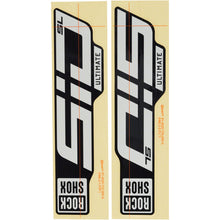 RockShox Decal Kit for SID SL D1 - Gloss Polar Foil for Gloss Black 11.4018.105.069_1418651