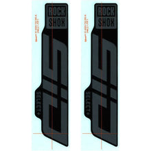 RockShox Decal Kit for SID 35 D1 Gloss Grey for Diffusion - Black - Kit [MPN: 11.4018.105.073]_1488006