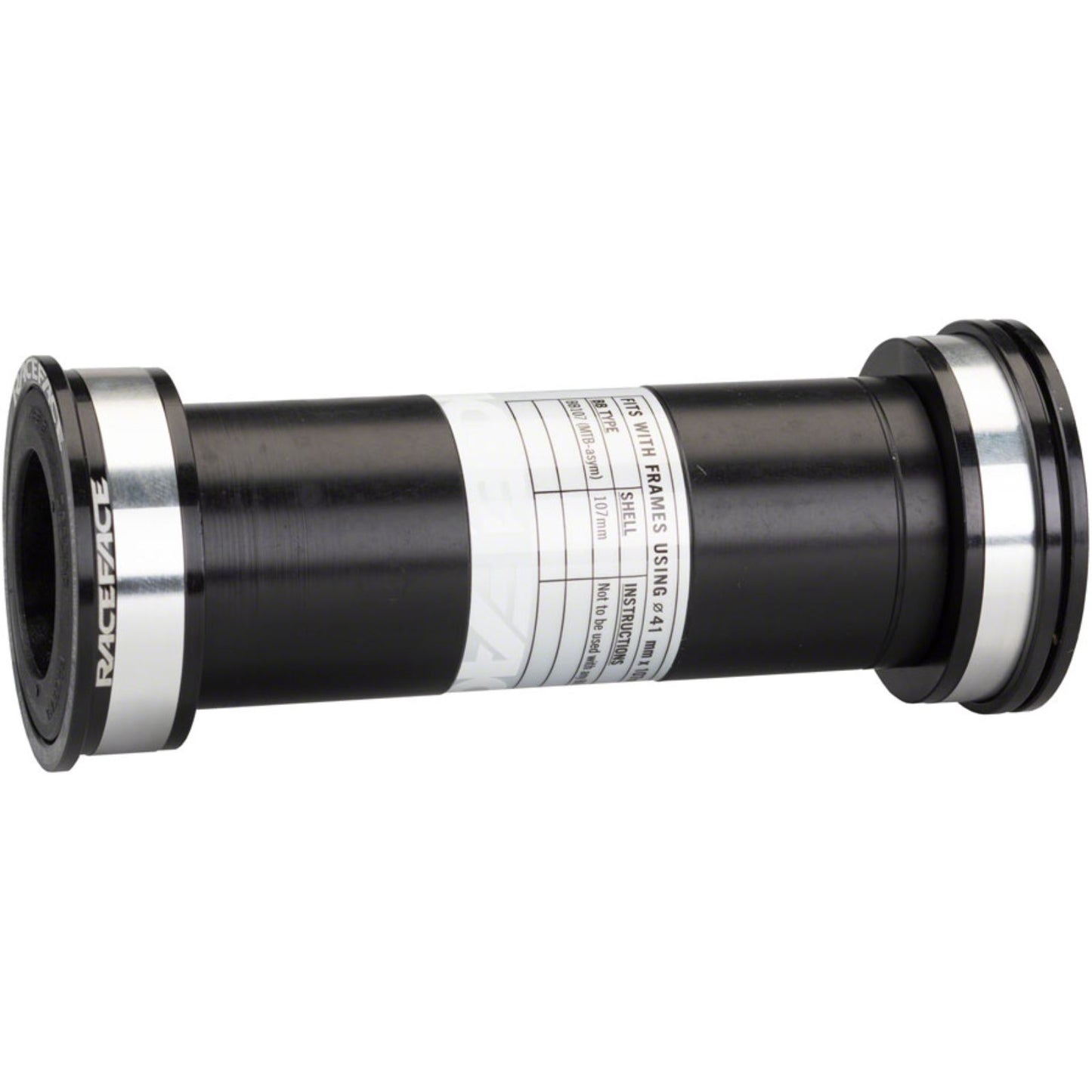 Race Face EXI BB107 Bottom Bracket: 41mm ID x 107mm Shell x 24mm Spindle [MPN: BB19BB10410724]_1246160