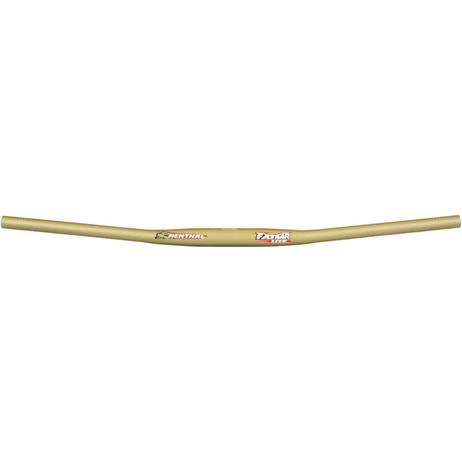 Renthal FatBar Lite Zero Rise Handlebar: 31.8mm, 0x780mm, Gold M189-01-AG_1246165