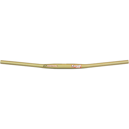 Renthal FatBar Lite Zero Rise Handlebar: 31.8mm, 0x780mm, Gold M189-01-AG_1246165